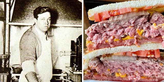 Louis Lassen and burger