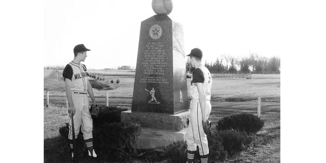 Baseball monument