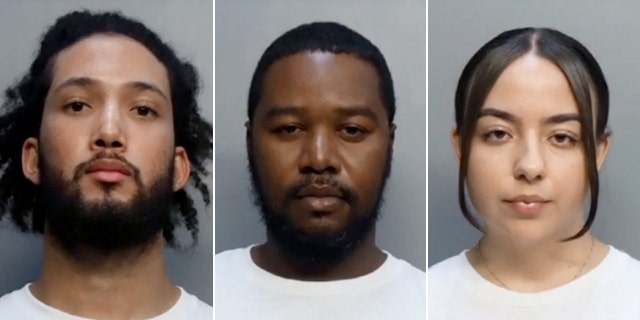 mugshots of suspects in TSA theft case