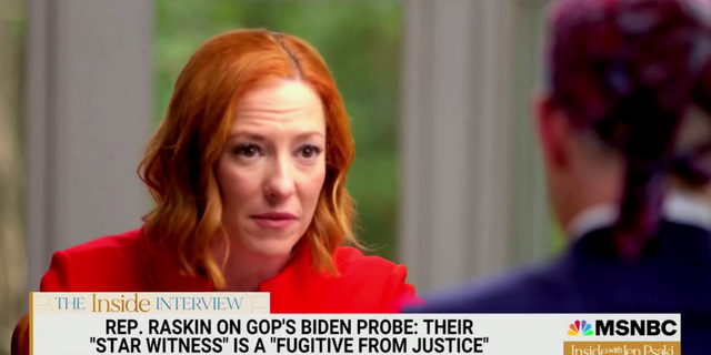 Jen Psaki and Jamie Raskin