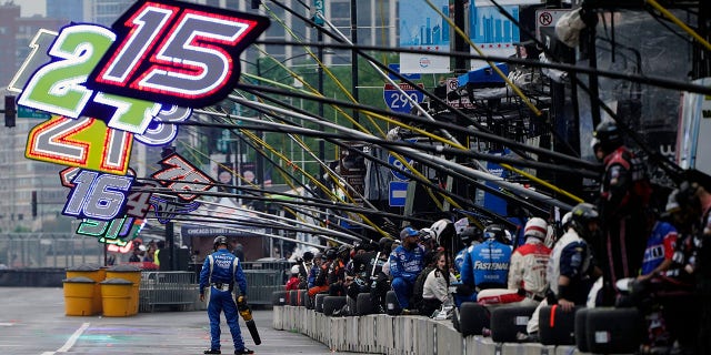 Pit road in Chicago