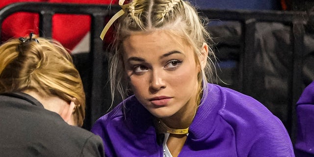 Olivia Dunne at the SEC Championships