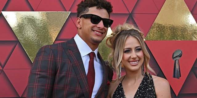 Patrick and Brittany Mahomes in the draft