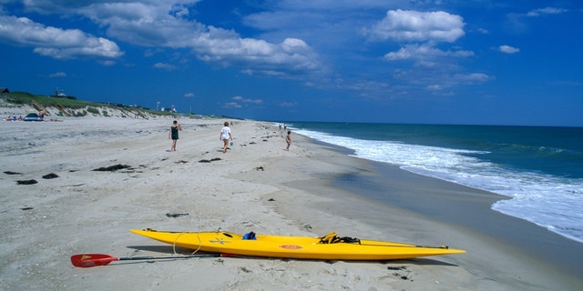 Quogue Village Beach in New York