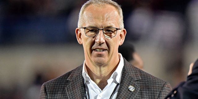 Greg Sankey at game