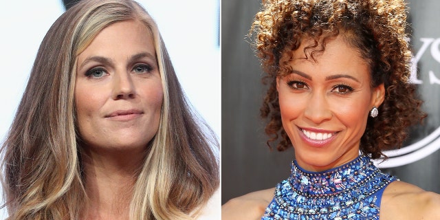 Split phto of Sam Ponder and Sage Steele