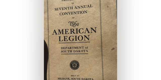 1925 American Legion program