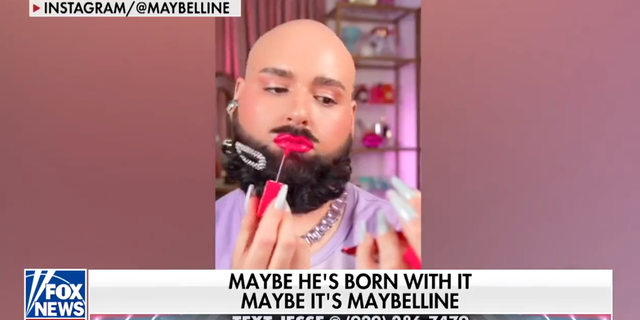 Maybelline ad on Fox News