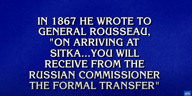 Jeopardy clue