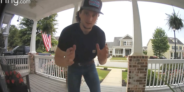 Son gives mom a hard time about online shopping