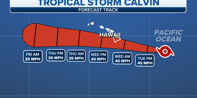 Tropical Storm Calvin
