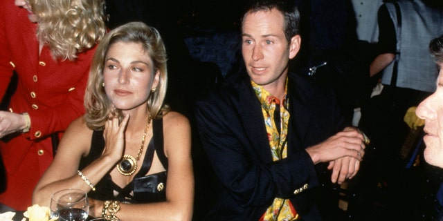 Tatum ONeal and her ex-husband John McEnroe