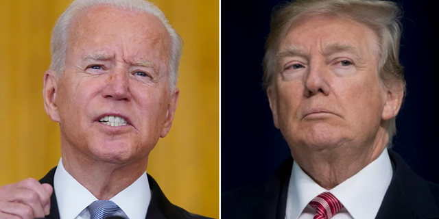 President Biden (Left) Donald Trump (Right)