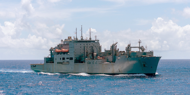 USNS Alan Shepard at sea