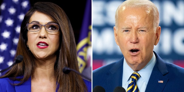 Lauren Boebert, Joe Biden