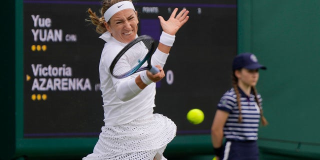Victoria Azarenka contro Yuan Yue