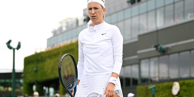 Victoria Azarenka guarda