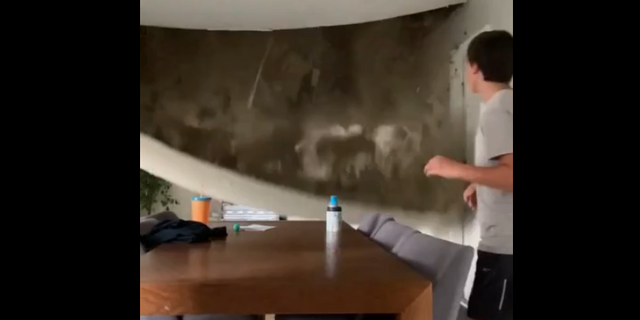 Virginia home ceiling collapse