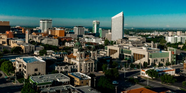 Wichita Kansas skyline
