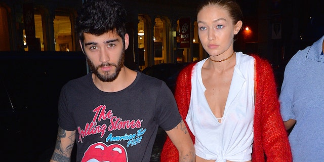 Zayn Malik and Gigi Hadid spotted in 2016