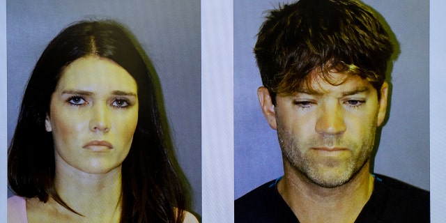 mug shot of Cerissa Riley and Dr. Grant Robicheaux