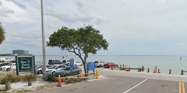Exterior of Ben T. Davis Beach in Tampa