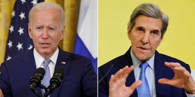 The White House refused to address Special Presidential Envoy for Climate John Kerry's comments about the Ukraine war's greenhouse gas emissions.