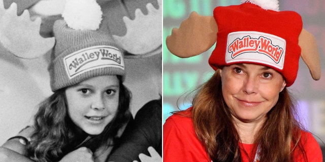 Dana Barron then and now split
