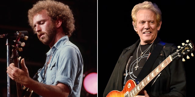 Don Felder then and now split