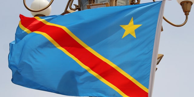 Flag of the Democratic Republic of the Congo