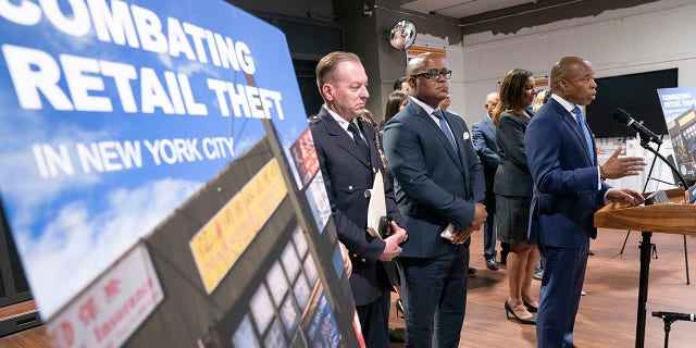 eric adams rolls out shoplifting plan