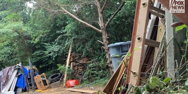 Items seen piled in Craig Heuermann's South Carolina property