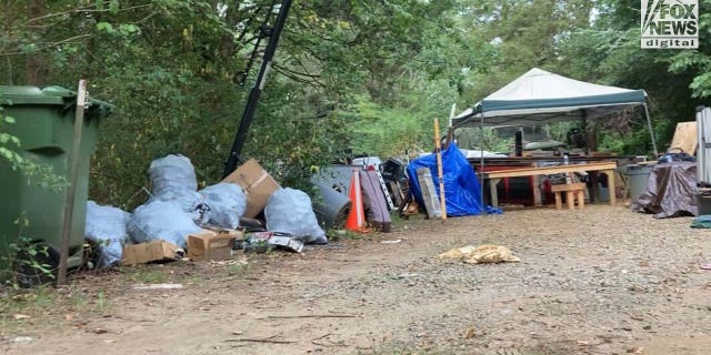 Items seen piled in Craig Heuermann's South Carolina property