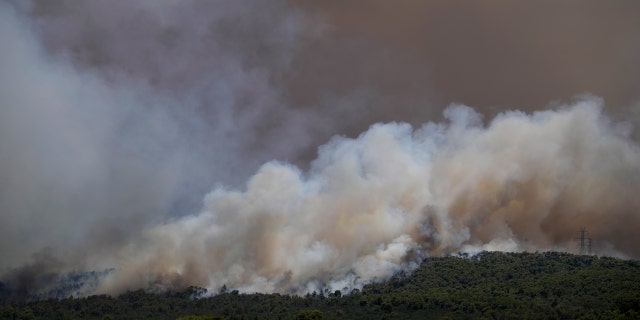 Greek wildfires