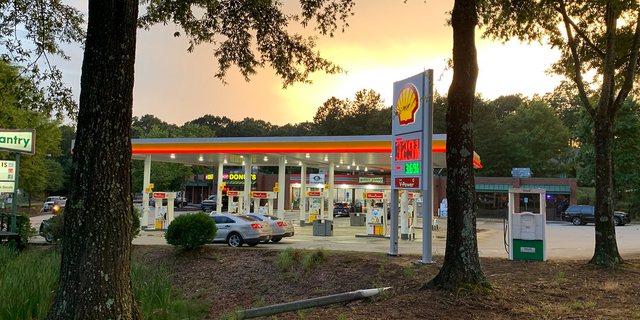 Shell gas station