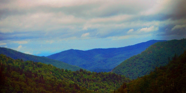 A view of Gatlinburg, Tennessee