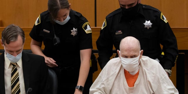 Golden State Killer Joseph DeAngelo during his sentencing in August 2020