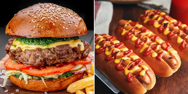 hamburger vs hot dog split