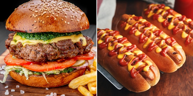 hamburger vs hot dog split