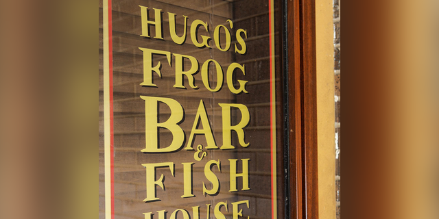 Hugo's Frog Bar & Fish House window