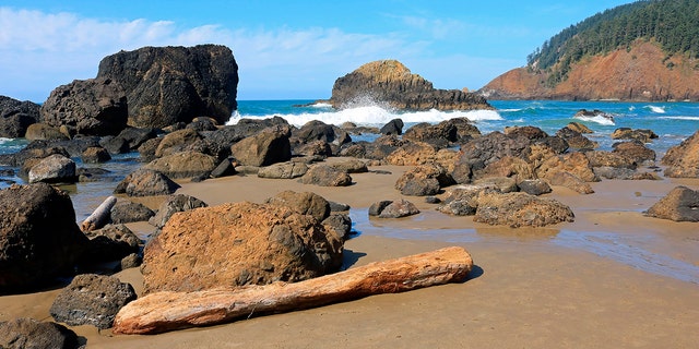 Indian Beach in Ecola State Park in Oregon