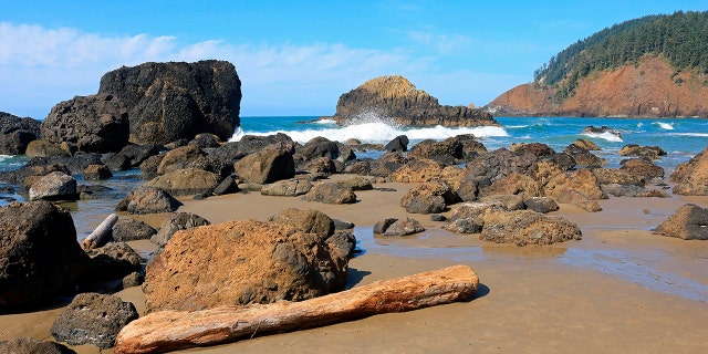 Indian Beach in Ecola State Park in Oregon