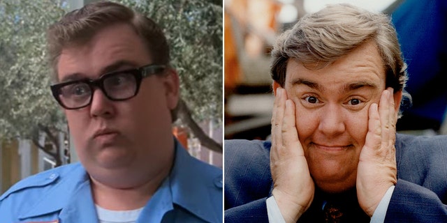 John Candy then and now split