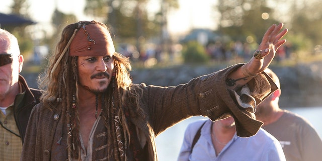 Johnny Depp as Jack Sparrow