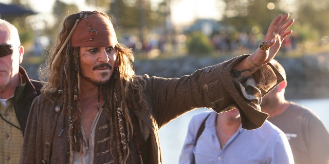 Johnny Depp as Jack Sparrow