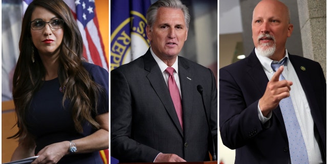 Lauren Boebert, Kevin McCarthy, Chip Roy