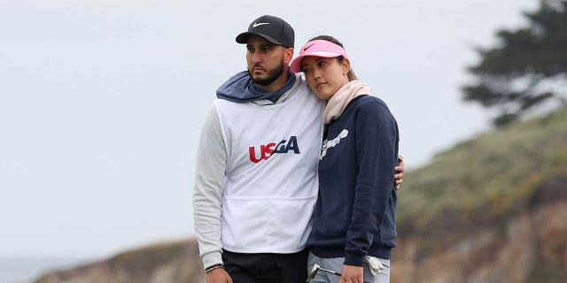 Michelle Wie and husband