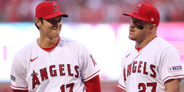 Shohei Ohtani e Mike Trout