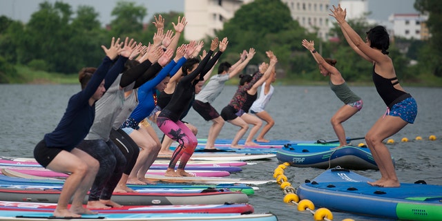 Unique yoga experiences: include goats or puppies, use paddle boards ...