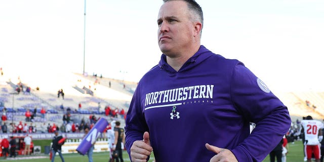 Pat Fitzgerald running off field